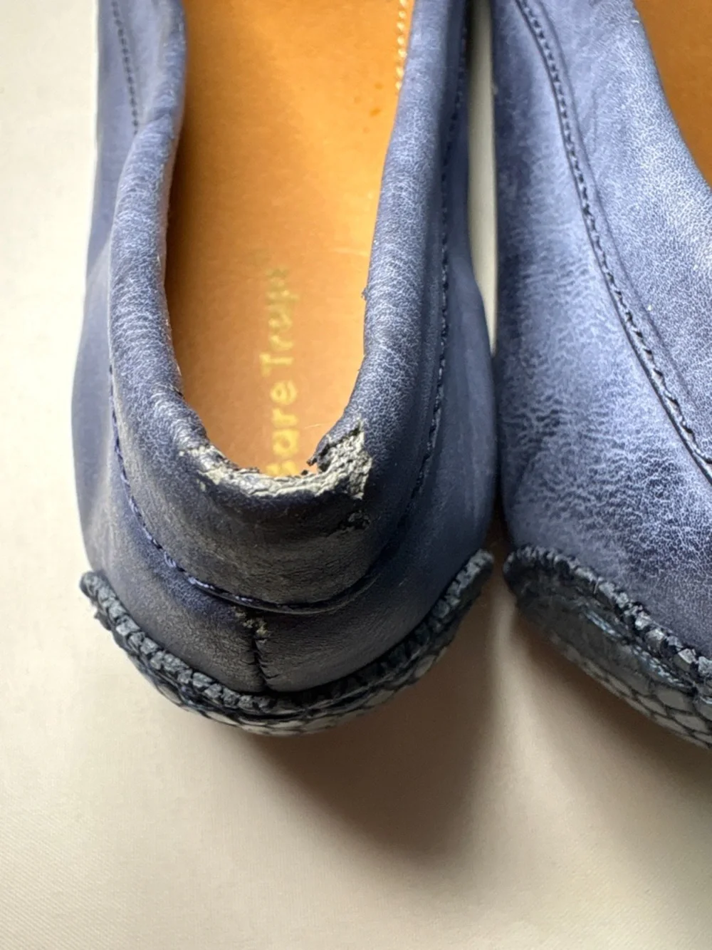 BARE TRAPS Kieran‎ Women's Black Leather Driving Loafers Size 10